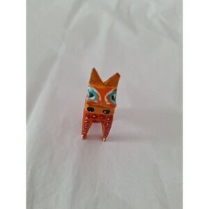 Little DOG Alebrije Hand Carved Oaxacan‎ Folk Art Oaxaca Mexico